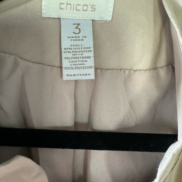 Chico faux leather jacket - Picture 2 of 3